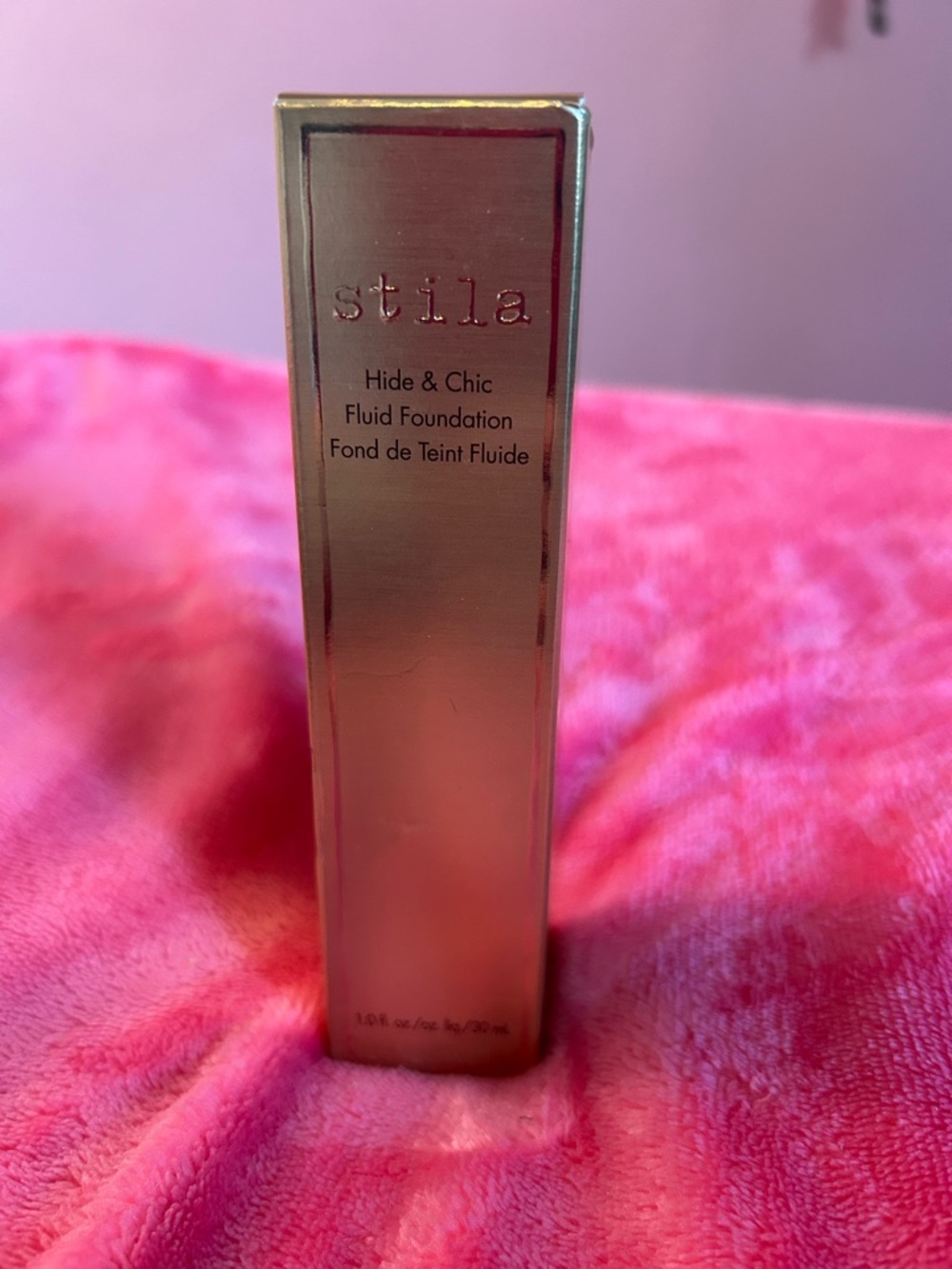 Stila Hide & Chic Fluid Foundation - tan/deep 3